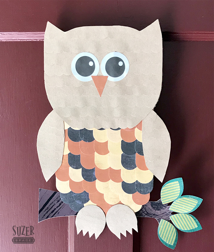 Big Owl Door Decoration - suzerspace.com